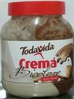 Mängden socker i Crema bicolore spalmabile