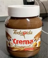 Mängden socker i Crema alla nocciola spalmabile