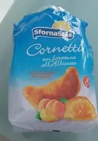 Mängden socker i Cornetti farciti all'Albicocca