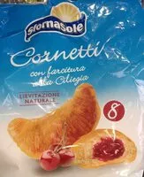 Mängden socker i Cornettei con farcitura alla Ciliegia