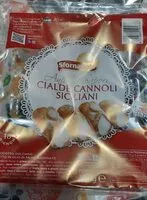 Mängden socker i Cialde cannoli siciliani