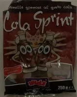 Mängden socker i Cola sprint