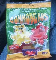 Mängden socker i Gommobears