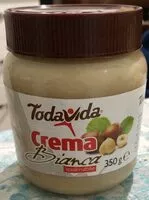 Mängden socker i Crema bianca spalmabile