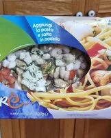 Mängden socker i Sugo pronto ai frutti di mare