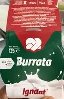 Mängden socker i Burrata