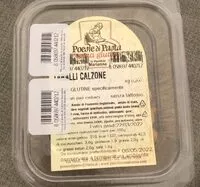 Mängden socker i taralli calzone