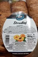 Mängden socker i Strudini