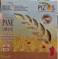 Mängden socker i Pane carasau