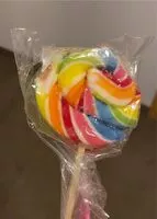 Mängden socker i Lollipop rainbow