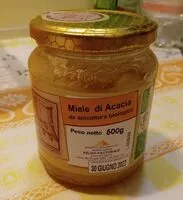 Mängden socker i Miele di acacia