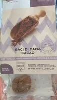 Mängden socker i Baci di dama al cacao