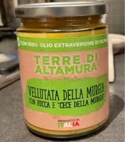 Mängden socker i Vellutata della murgia