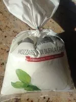 Mängden socker i Mozzarella di Bufala Campana