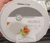 Mängden socker i Mozzarella