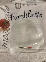 Mängden socker i Mozzarella Fiordilatte