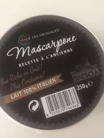 Mängden socker i Mascarpone