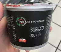 Mängden socker i Burrata