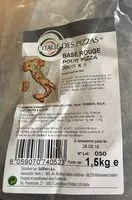 Mängden socker i Base rouge pour pizza