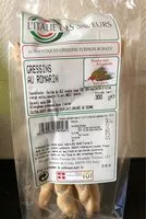 Mängden socker i Gressins au romarin