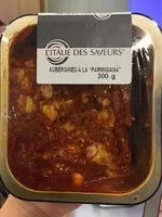 Mängden socker i Aubergines à la "Parmigiana"