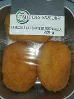 Mängden socker i Arancini Tomate mozzarella