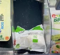 Mängden socker i Mozzarella bio
