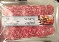 Mängden socker i Saucisson strolghino