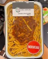 Mängden socker i Linguine aux fruits de mer