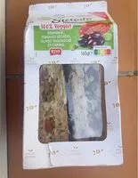 Mängden socker i Sandwich soja edamme, tomates séchées, olives taggiasche et câpres