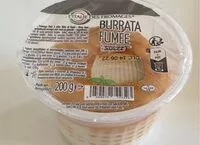 Mängden socker i Burrata fumée