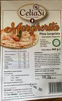 Mängden socker i Margherita pizza surgelata