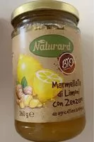 Mängden socker i Marmellata di limone e zenzero