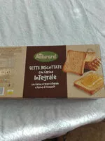 Mängden socker i Fette biscottate