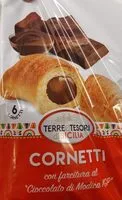 Mängden socker i Cornetti con cioccolato di Modica