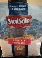 Mängden socker i Fusilli