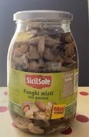 Mängden socker i Funghi misti con porcini