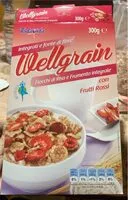 Mängden socker i Fiocchi di riso e frumento con frutti rossi