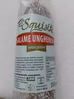 Mängden socker i Salame ungherese