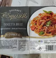 Mängden socker i Gli squisiti pancetta dolce