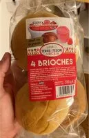 Mängden socker i Brioches