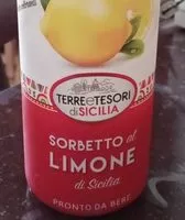 Mängden socker i Sorbetto al limone