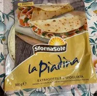 Mängden socker i La piadina
