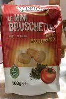 Mängden socker i Le mini bruschette