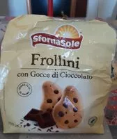 Mängden socker i Biscotti gocce fi cioccolato