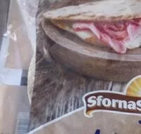 Mängden socker i La piadina integrale