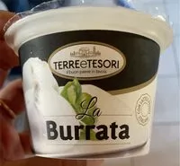 Mängden socker i La burrata