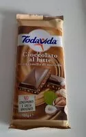 Mängden socker i Cioccolato al latte con granella di nocciola