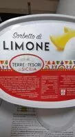 Mängden socker i Sorbetto limone