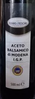 Mängden socker i Aceto balsamico di Modena I.G.P